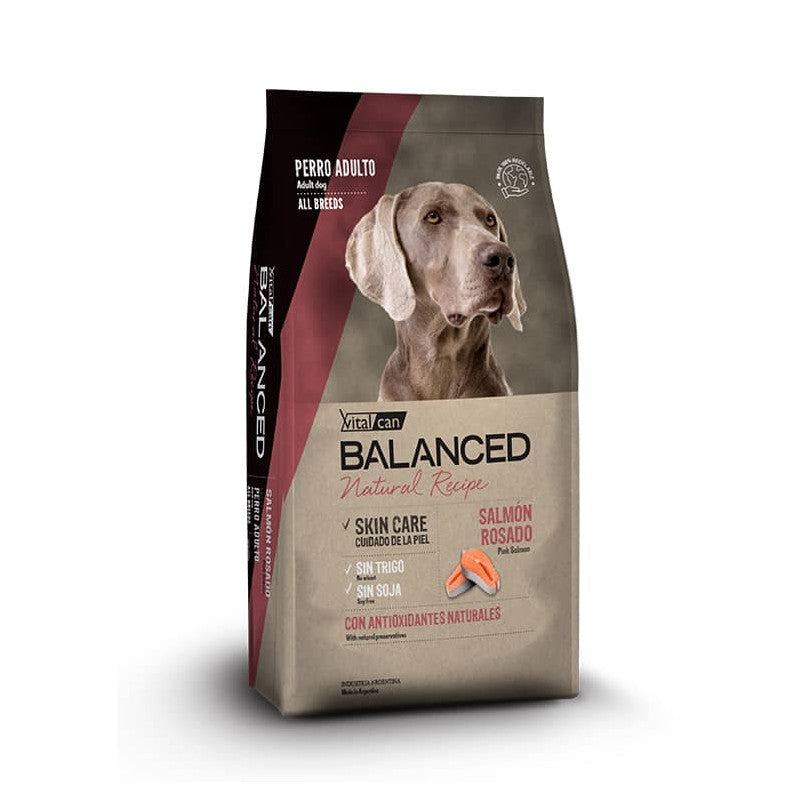 Vitalcan Balanced Natural Recipe Perro Adulto Salmon 15kg