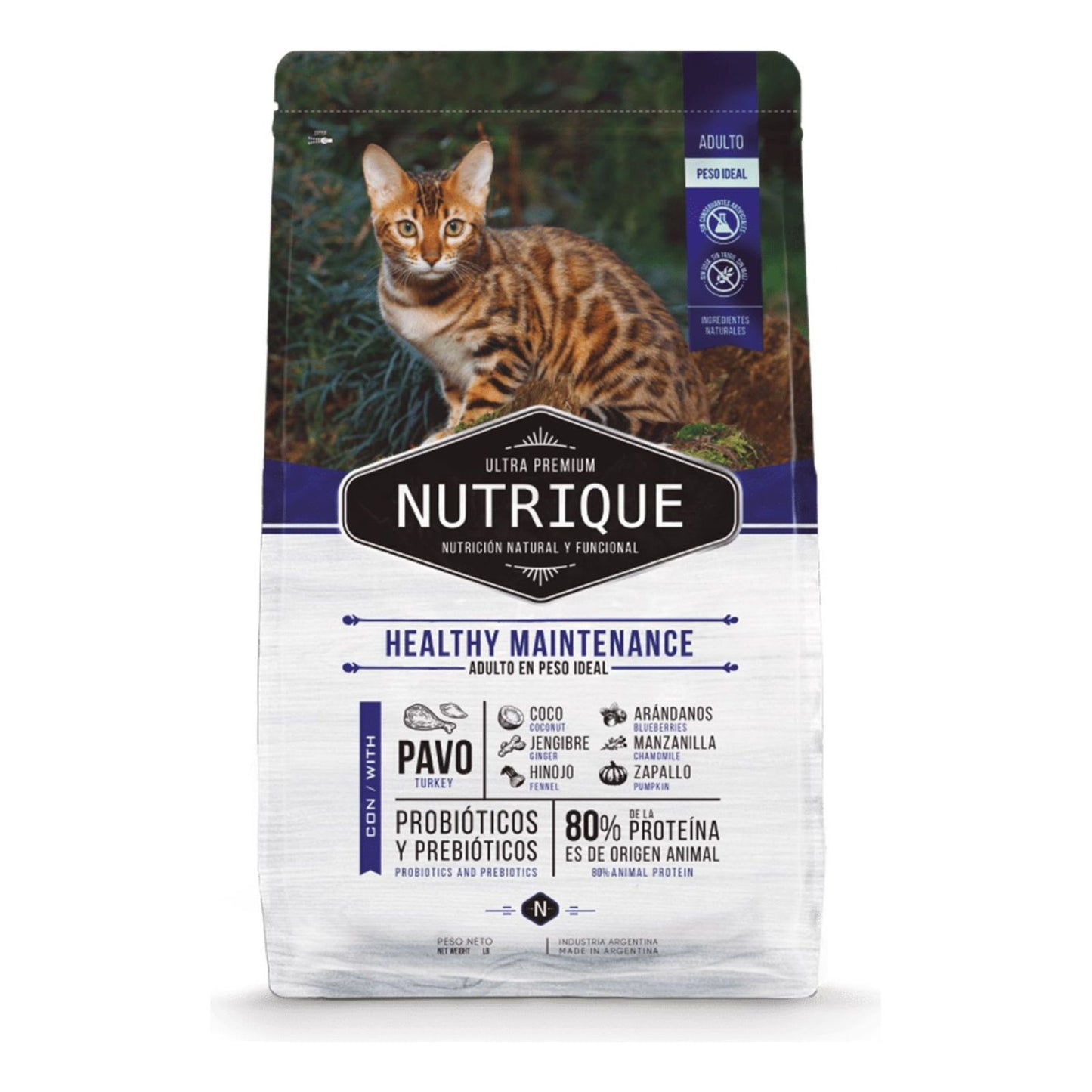 Nutrique Young Adult Healthy Mantenience Gato