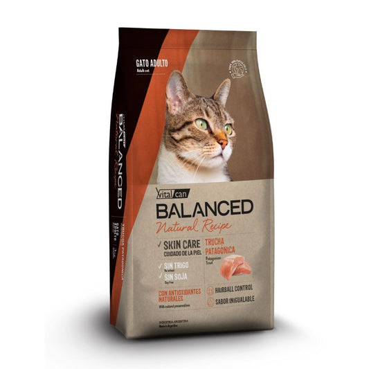 Balanced Natural Recipe Trucha Patagonica Gato Adulto