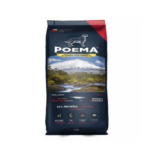 Poema Adulto Salmón Perro